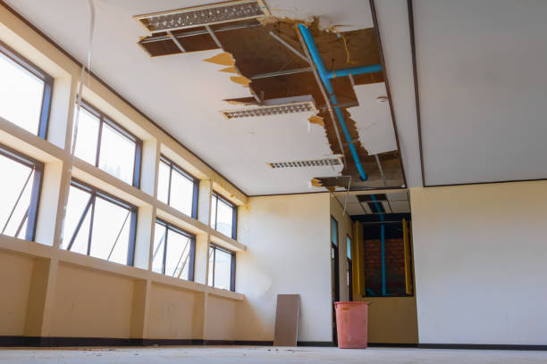 Water damage restoration process in IN
